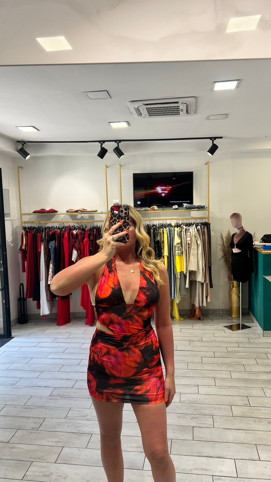 Dress Fimi Rosso