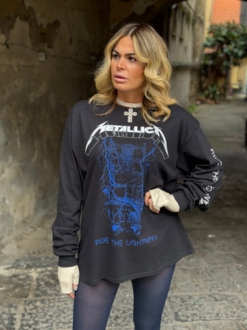 T-Shirt Rock Metallica Fade To Black