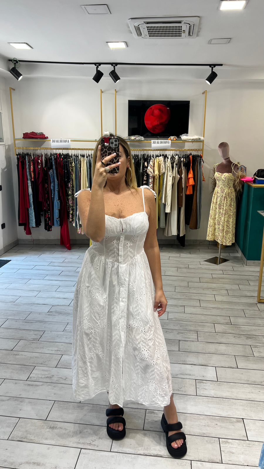 Dress San Gallo Bianco