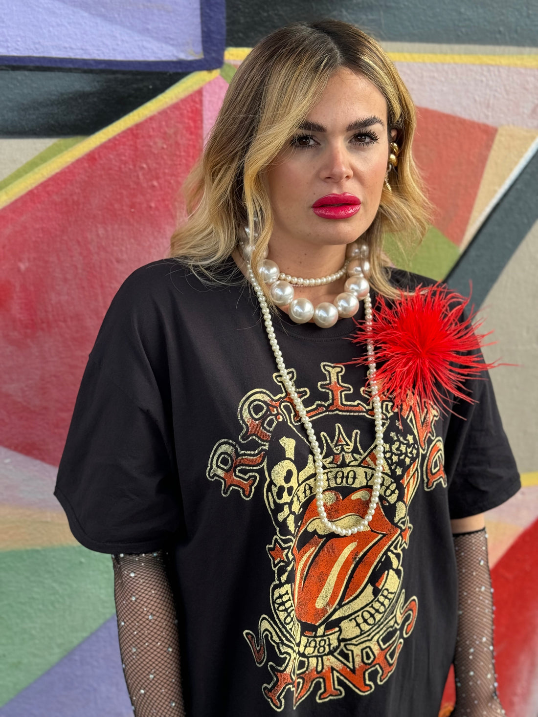 T-Shirt Rock Rolling Stones