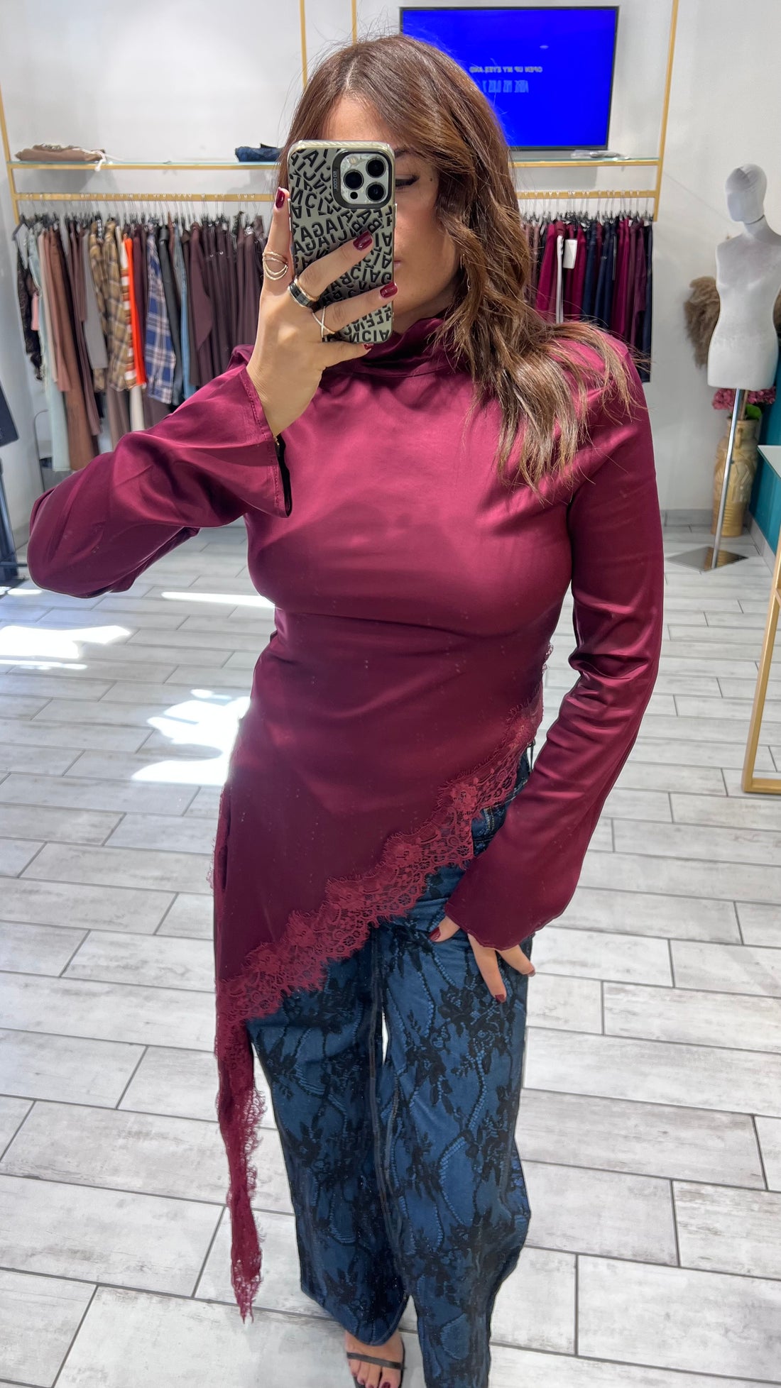Mini Dress Sirian in raso By Lumina