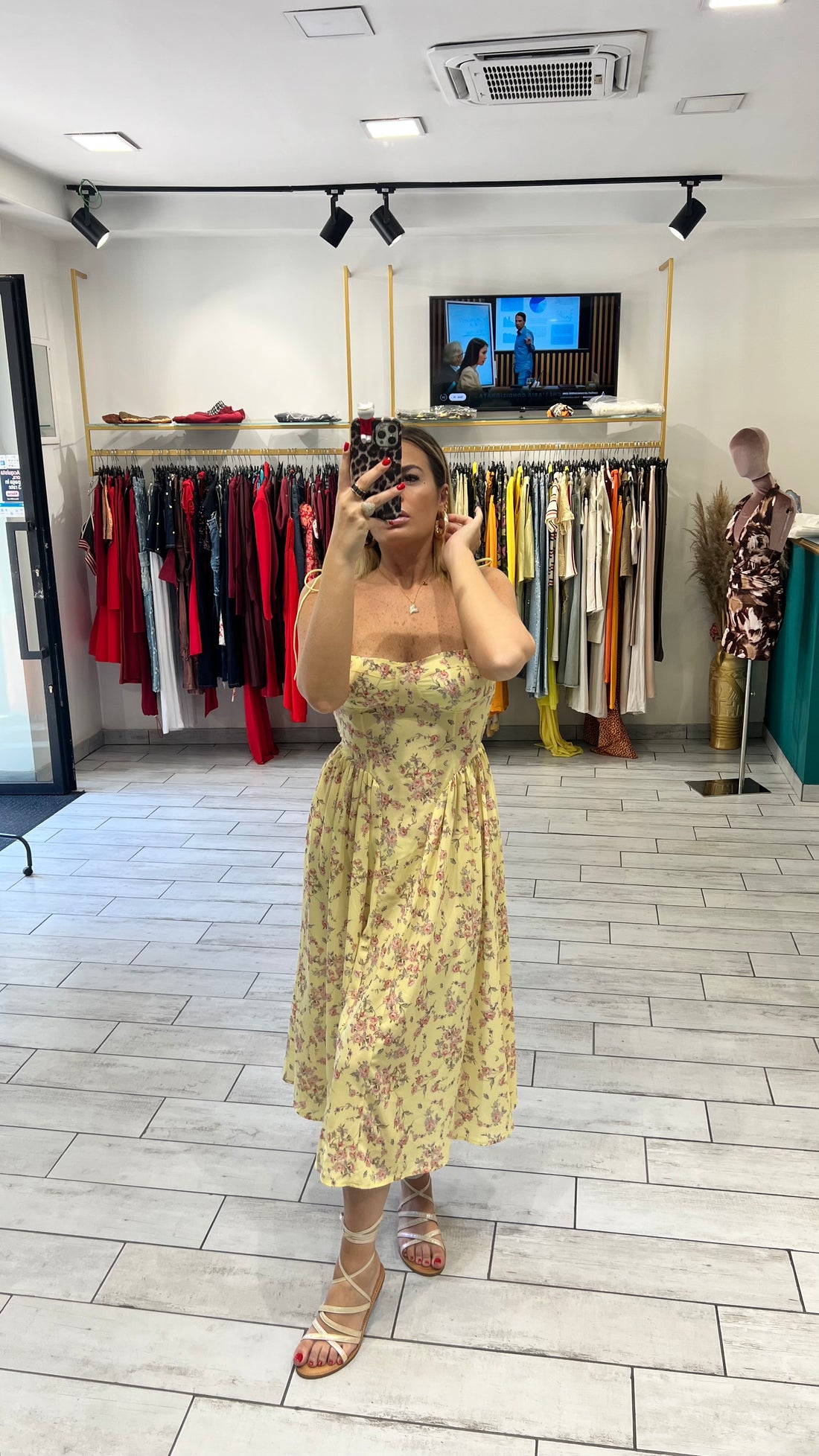 Dress Silvia Giallo