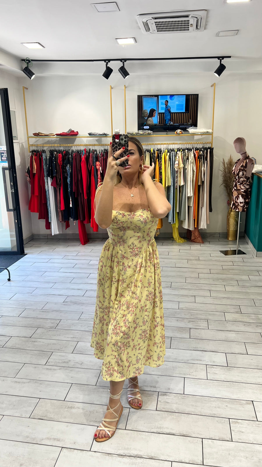 Dress Silvia Giallo