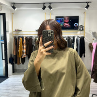 Maxi Shirt Itta Verde Militare