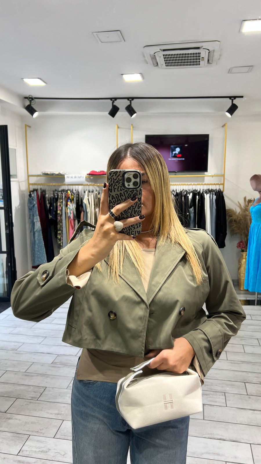 Trench Crop Mity Verde