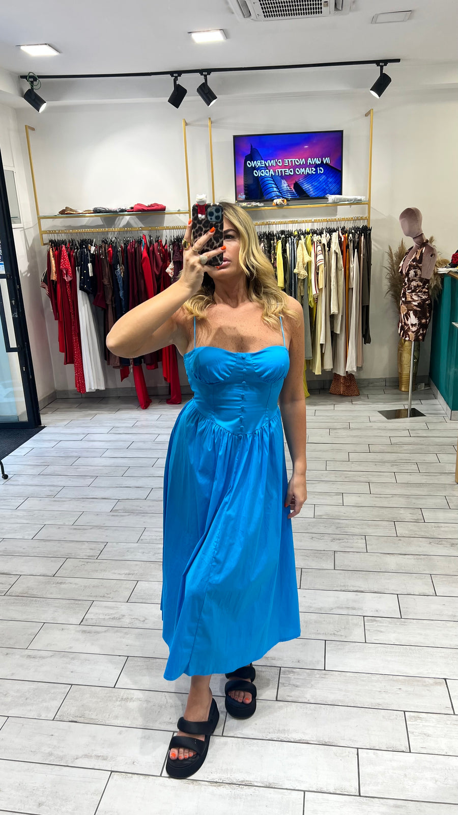 Dress Giulia Turchese