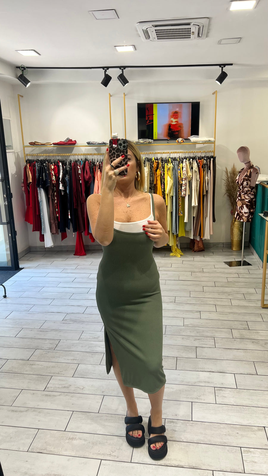 Dress a Costina Verde