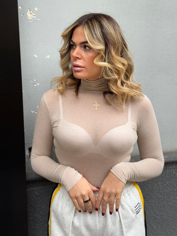Maglia Cashmere Beige