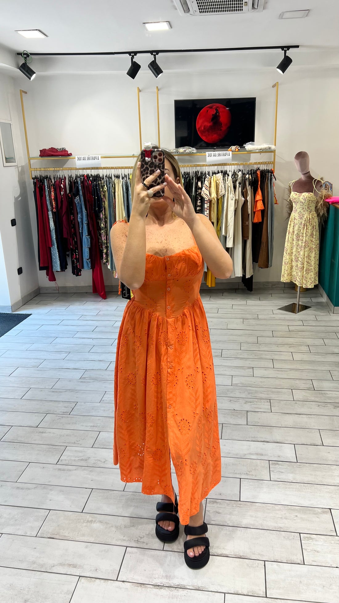 Dress San Gallo Arancio