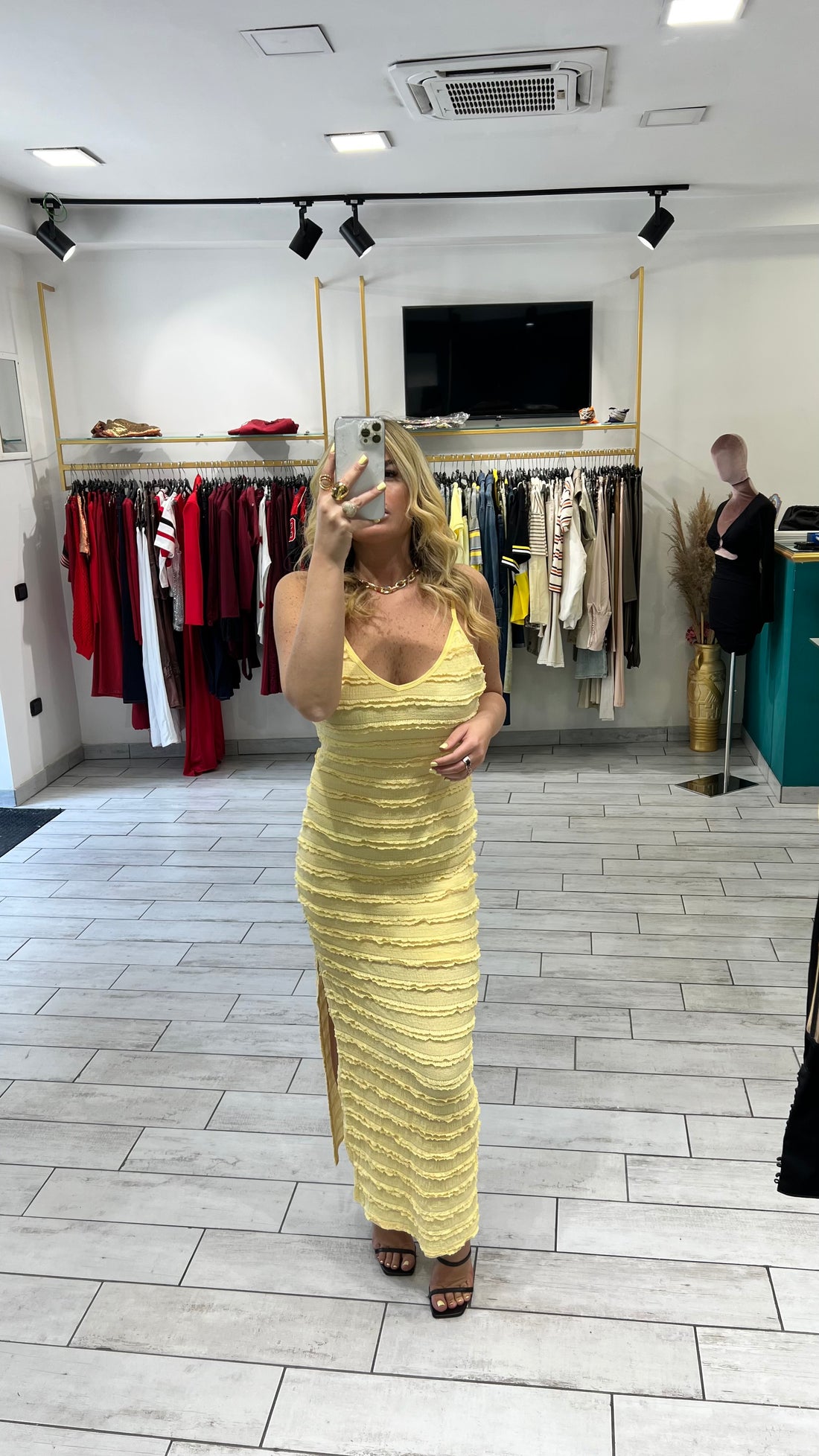 Dress Alfie Giallo
