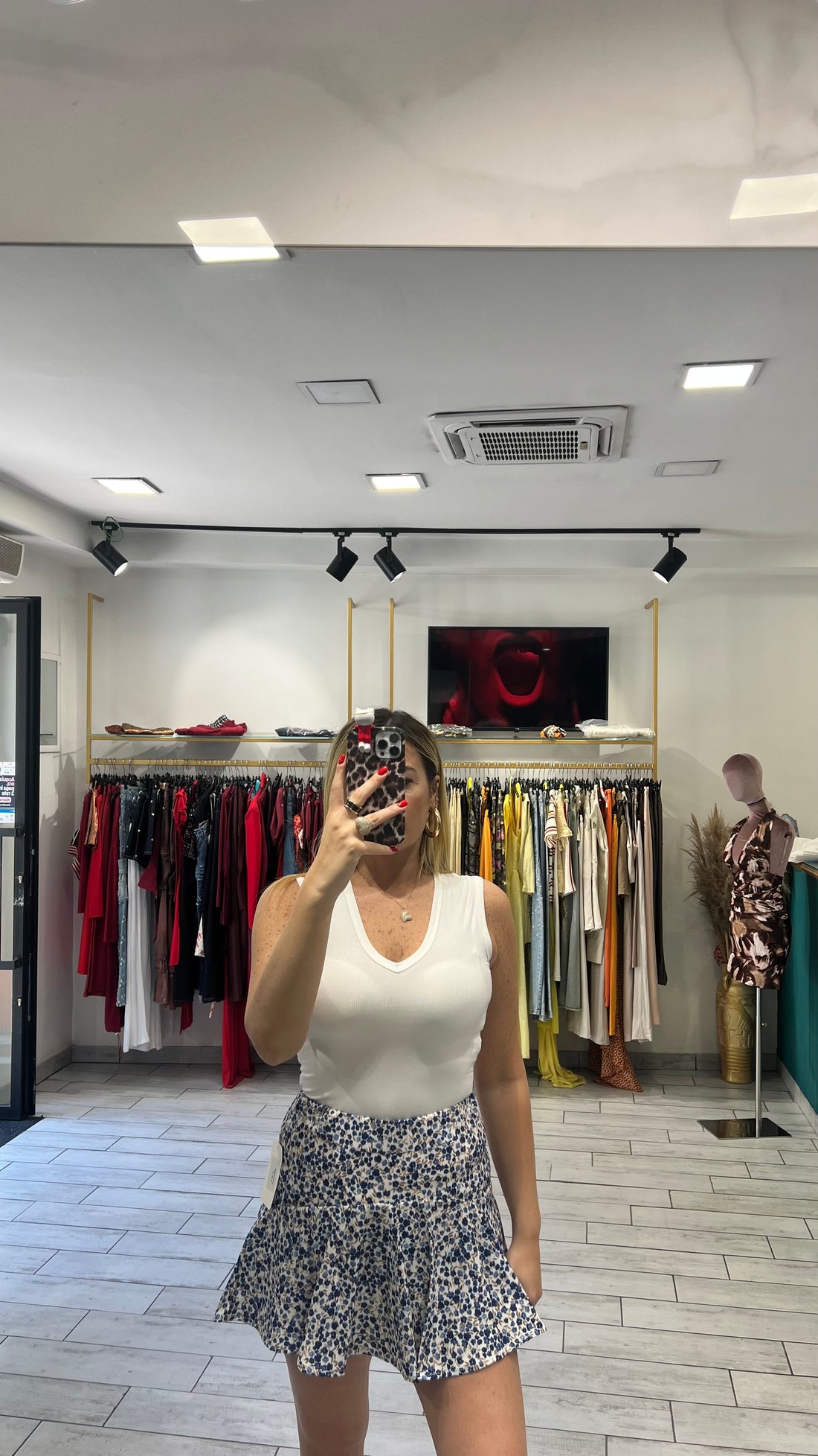 Canotta Cinco Bianca