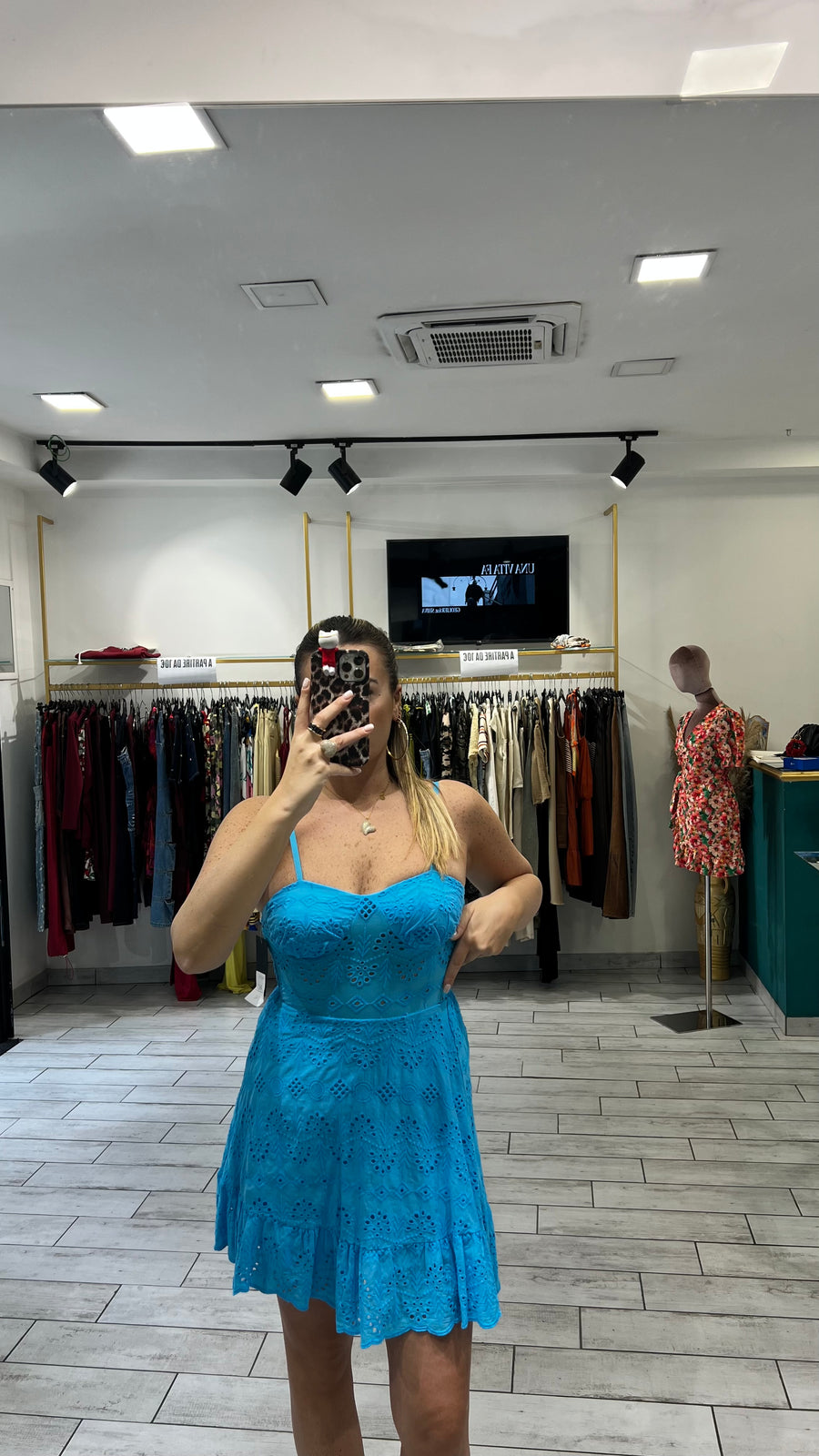 Mini Dress Dony Turchese