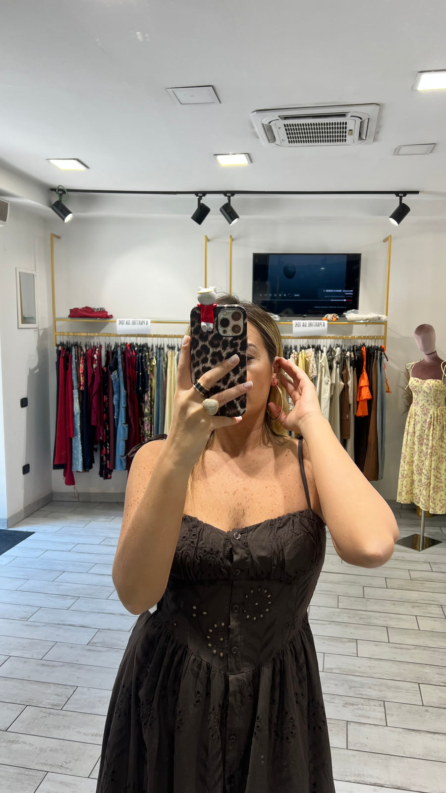 Dress San Gallo Marrone