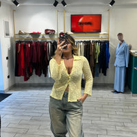 Maglia Sienna in filo Gialla