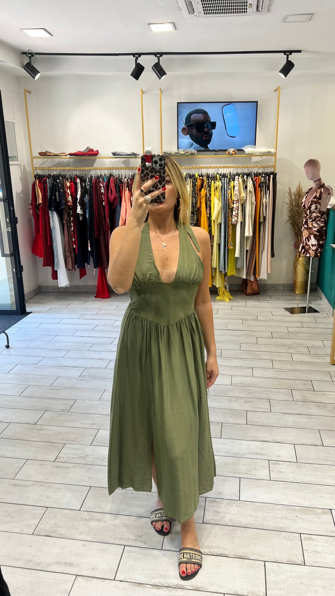 Dress Teresa Verde