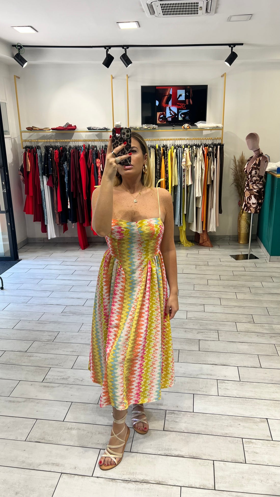 Dress Silvia Rainbow