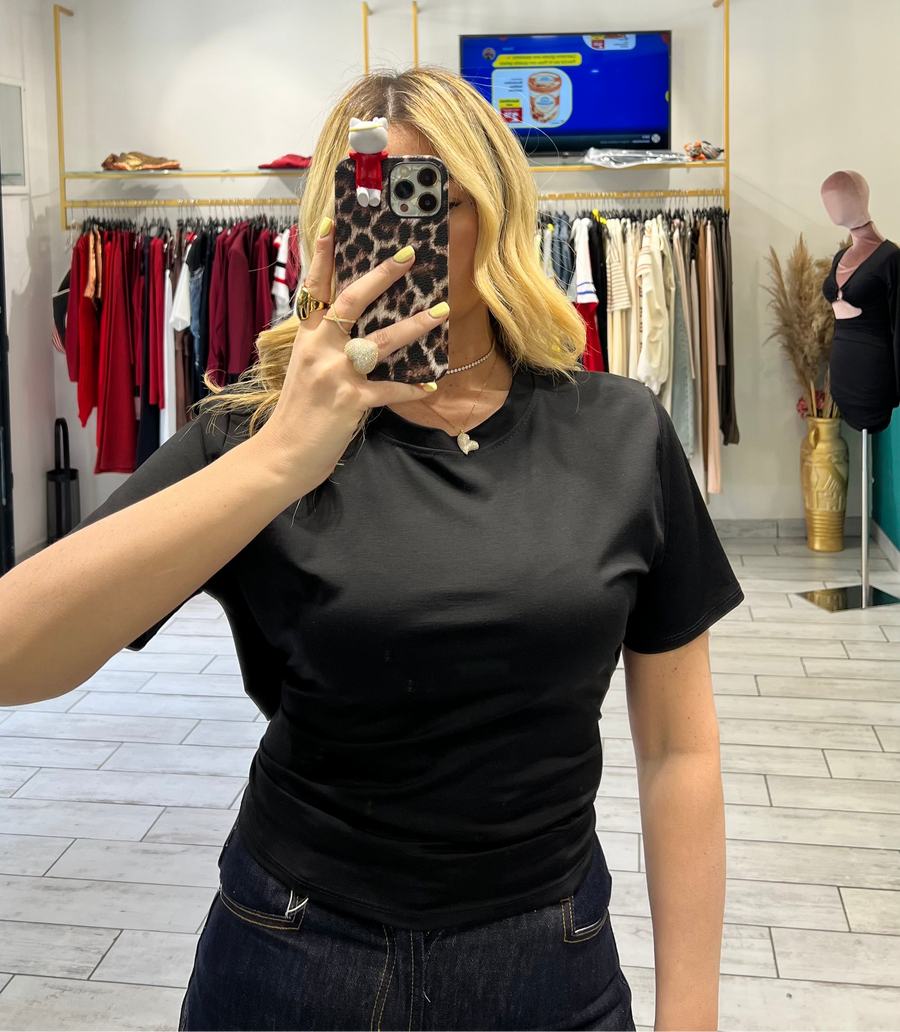 T-Shirt Alaia Nera