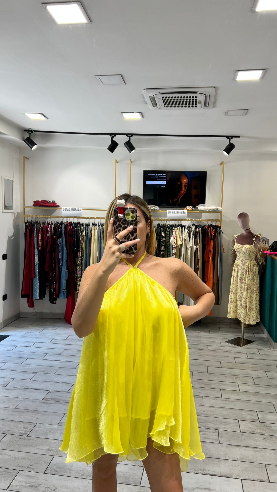 Dress Navani Giallo