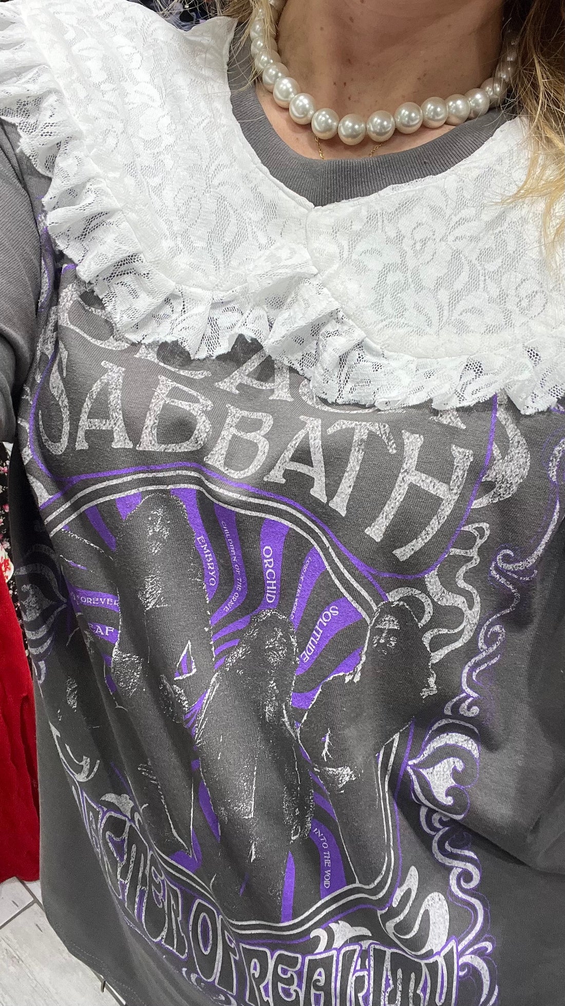 T-Shirt Rock Black Sabbath Dark