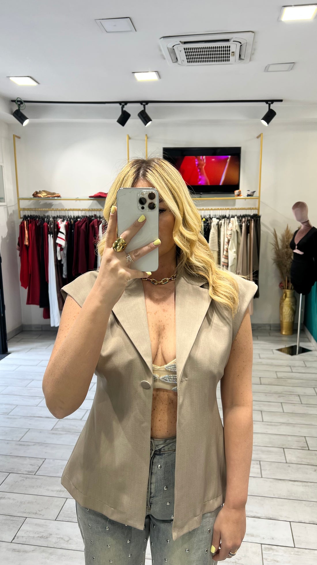 Gilet Ariel Biscotto