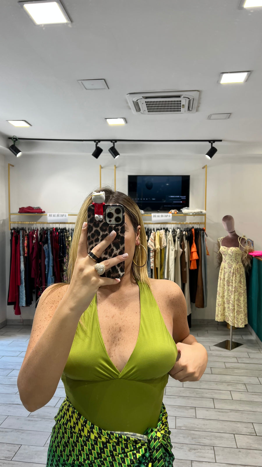 Top Lumi Verde