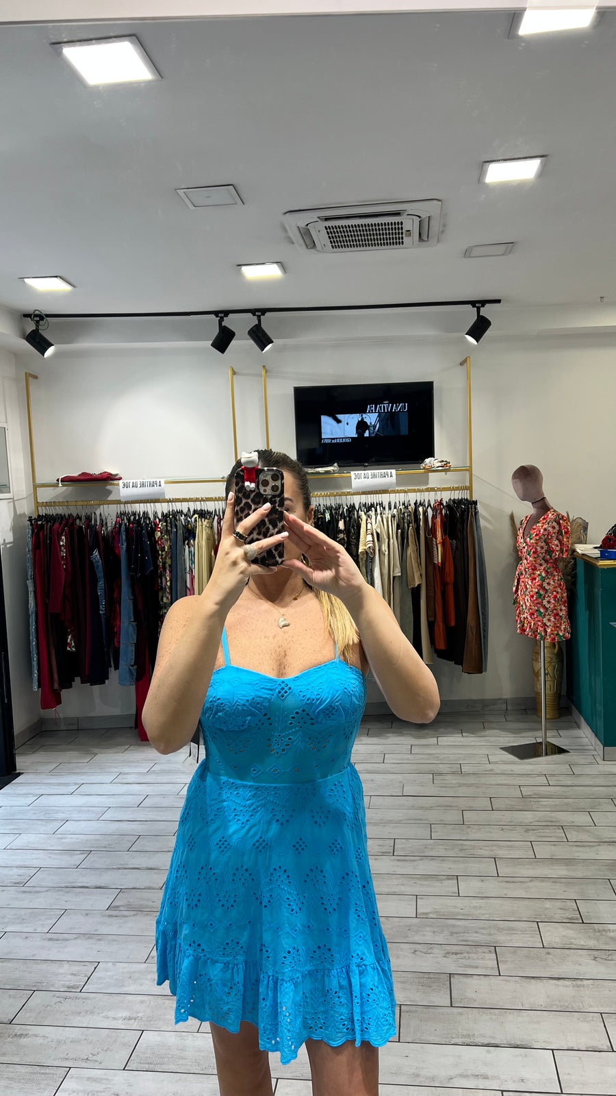 Mini Dress Dony Turchese