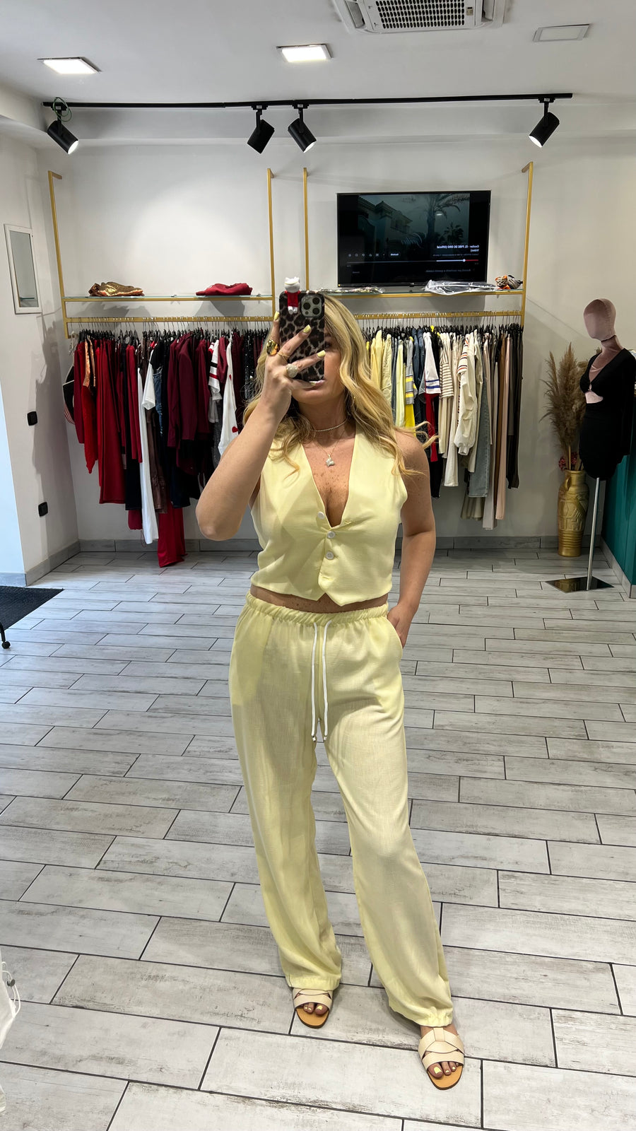 Coordinato Nicole Giallo
