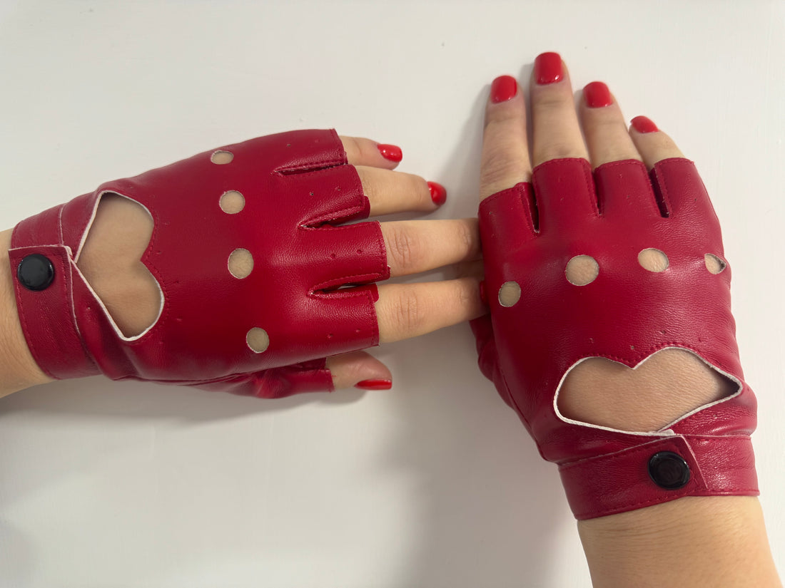 Guanti Five in ecopelle