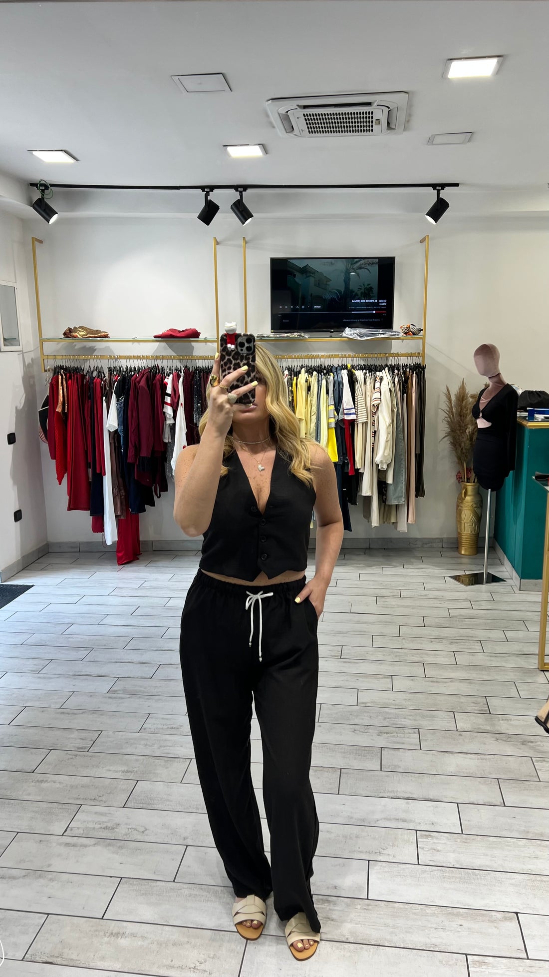 Coordinato Nicole Nero