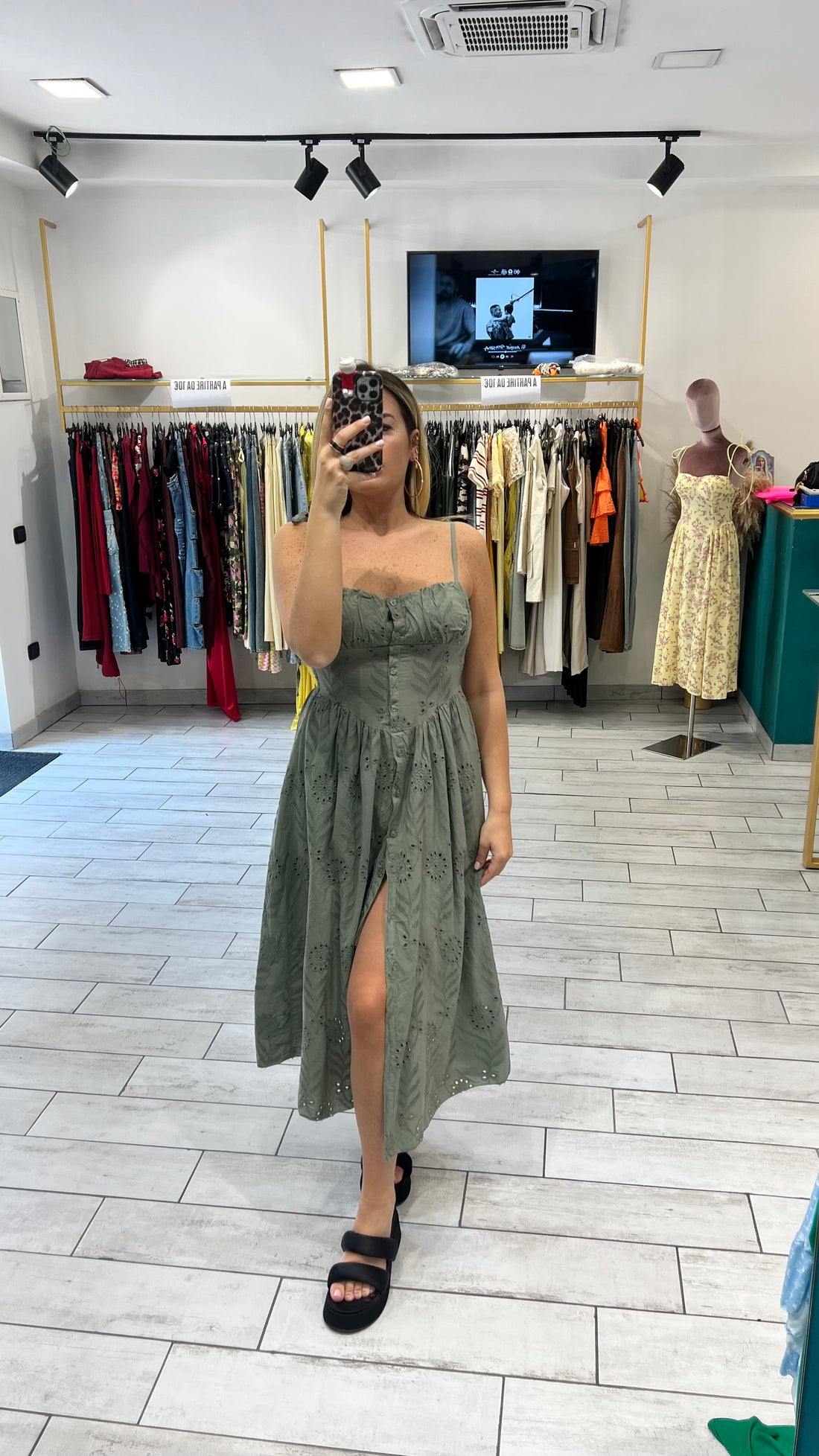 Dress San Gallo Verde