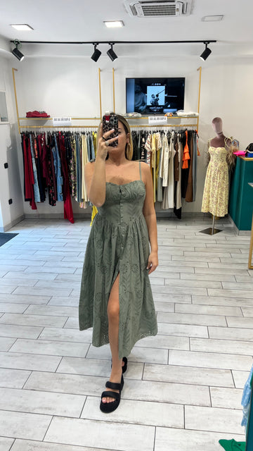 Dress San Gallo Verde