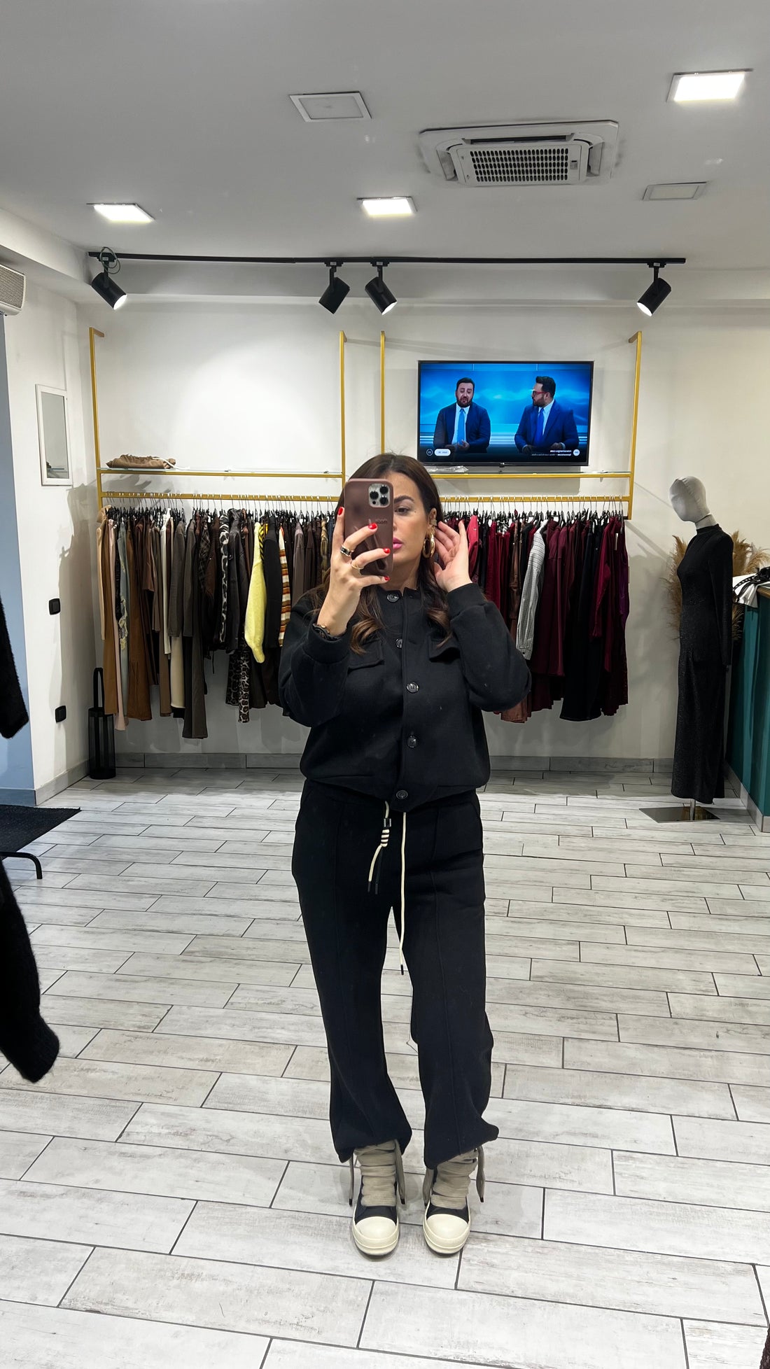 Coordinato Timber Nero