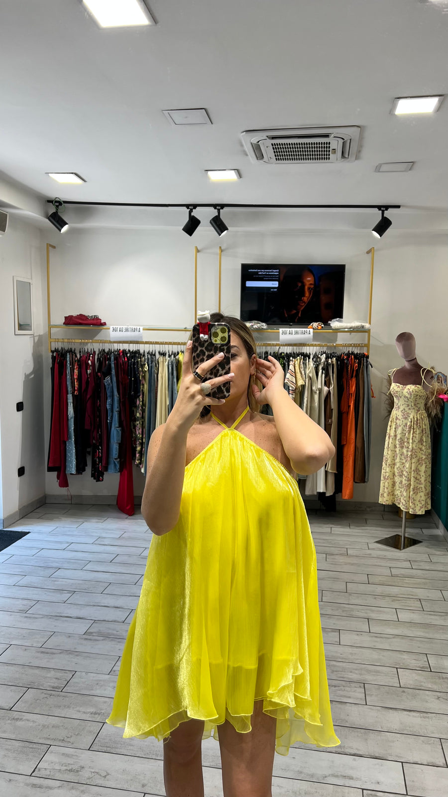 Dress Navani Giallo