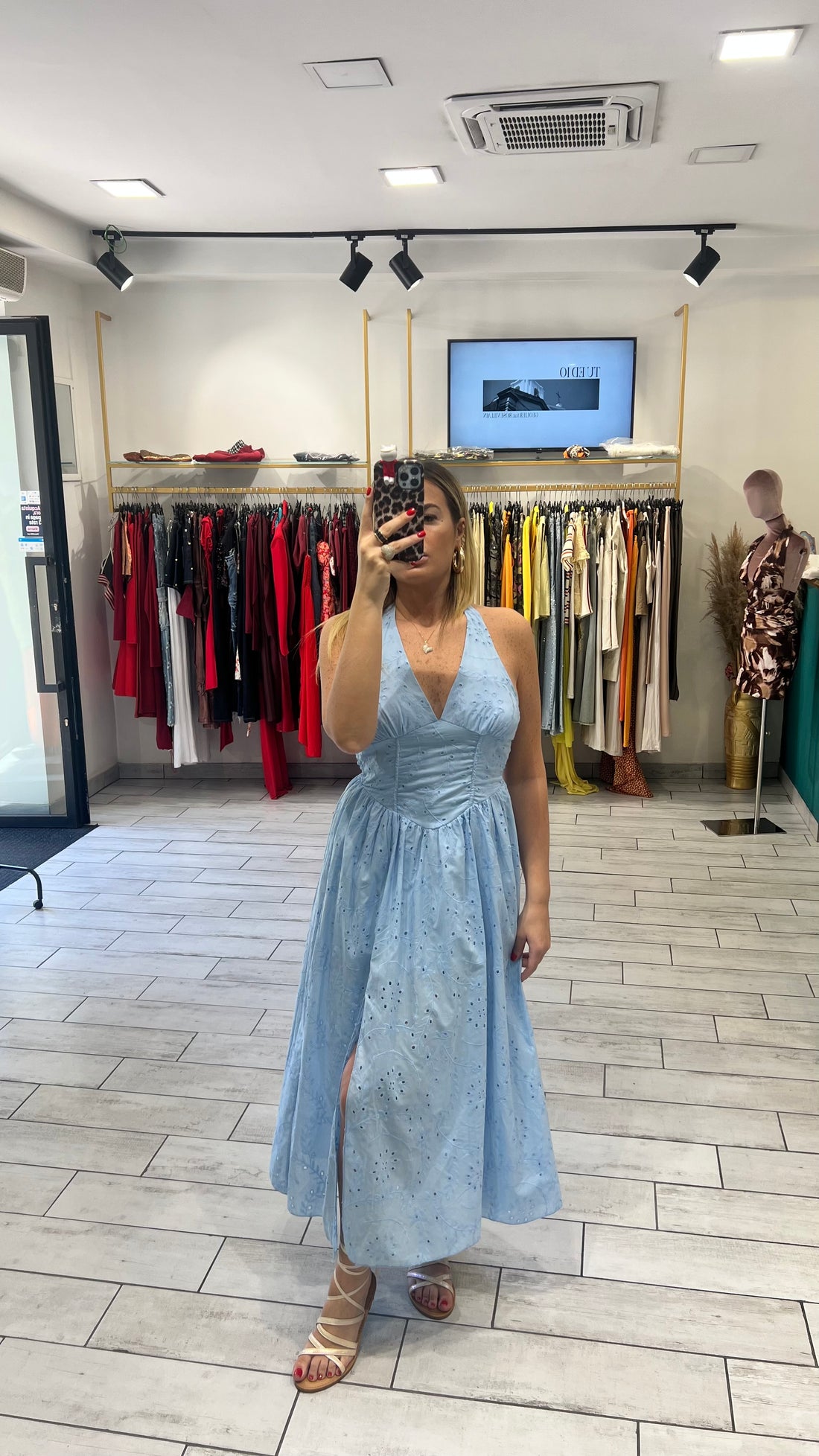 Dress Sorrento Celeste