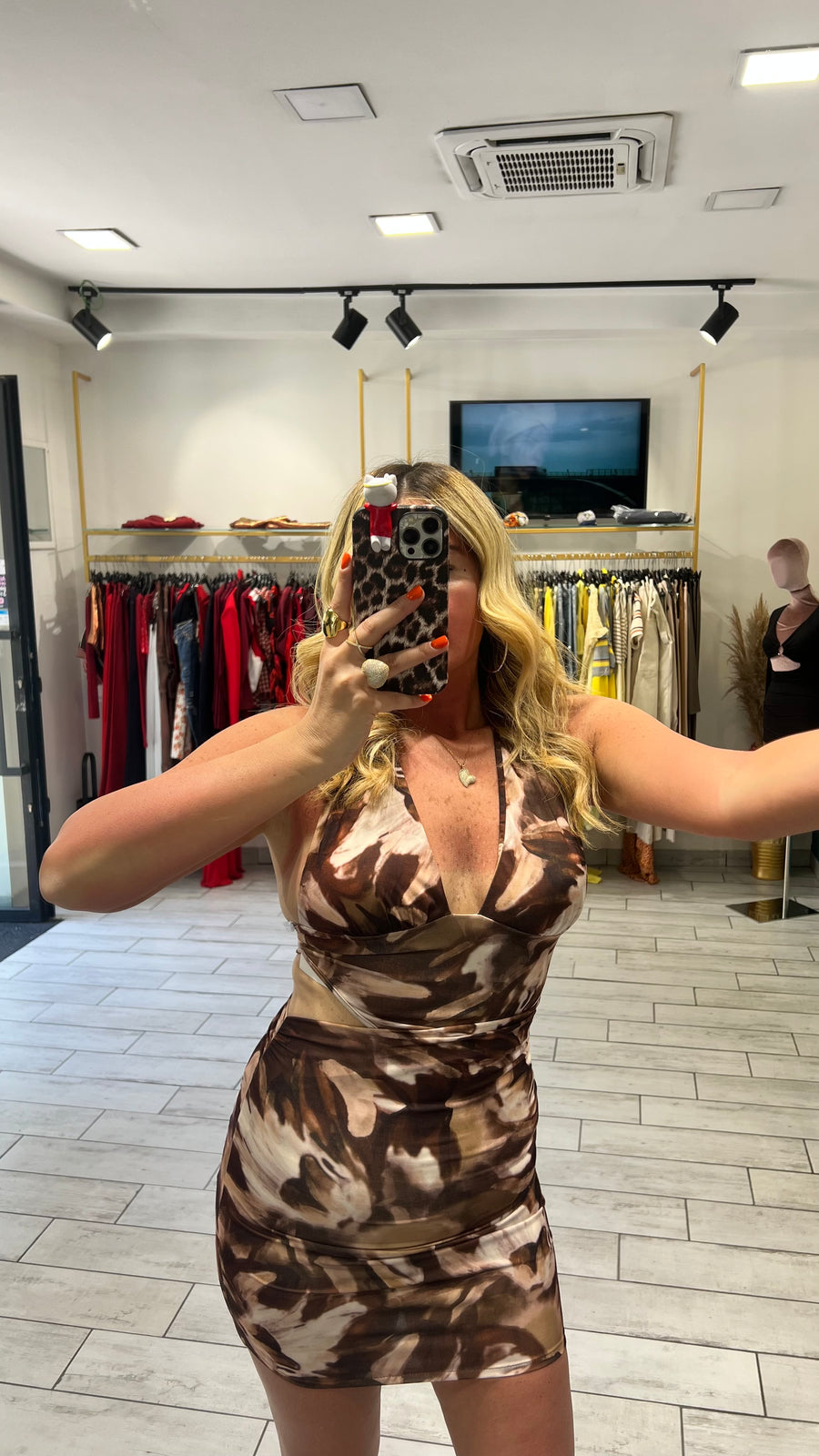 Dress Fimi Marrone