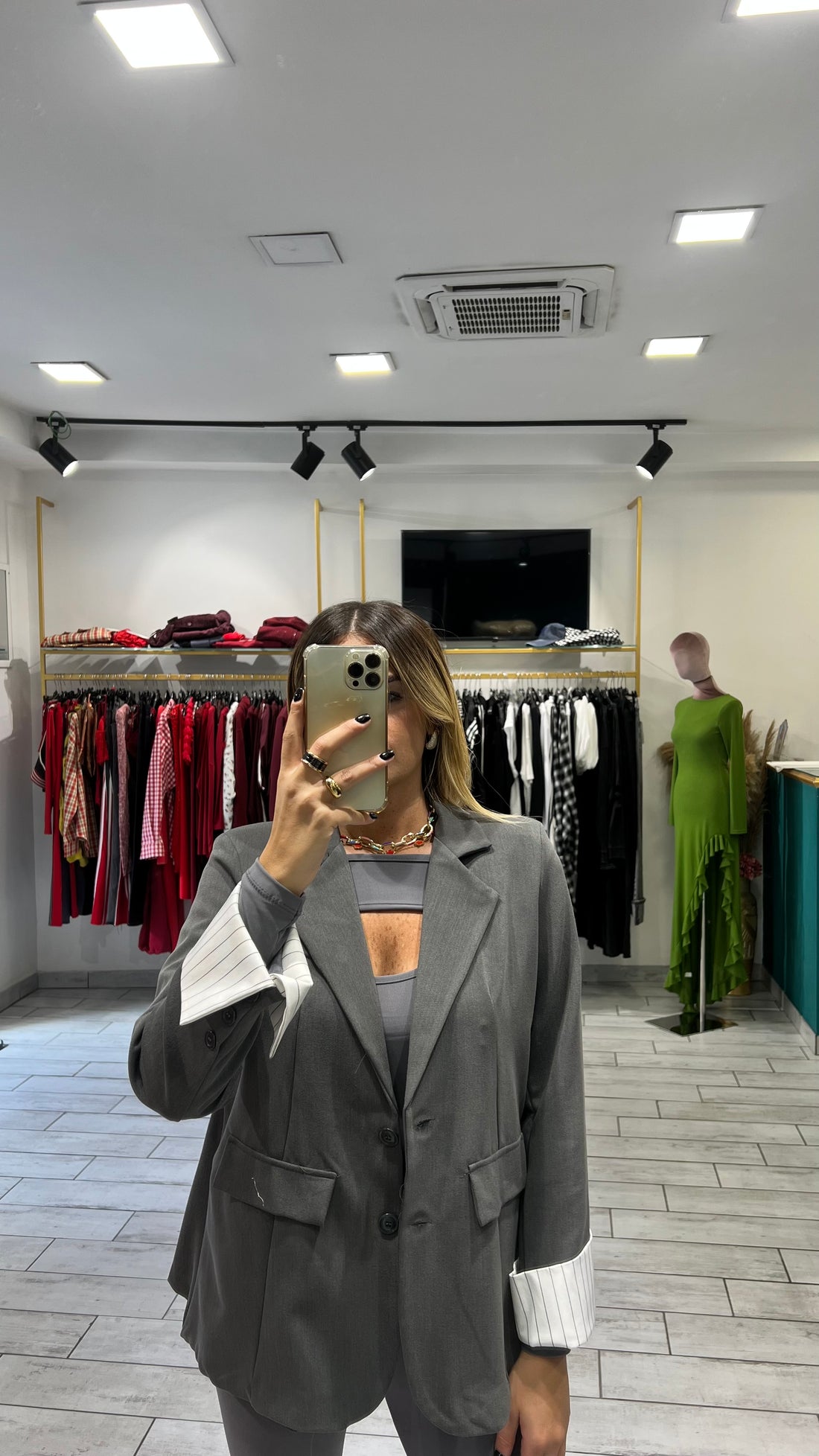 Giacca Paris Grigia