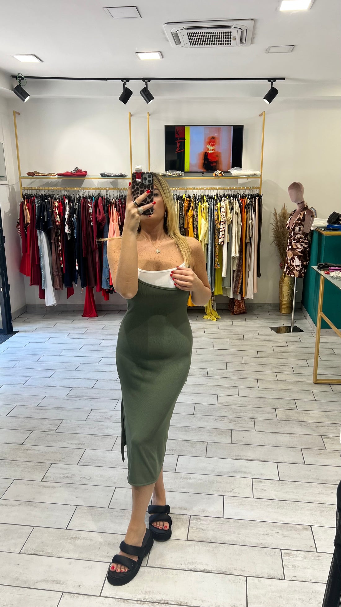 Dress a Costina Verde