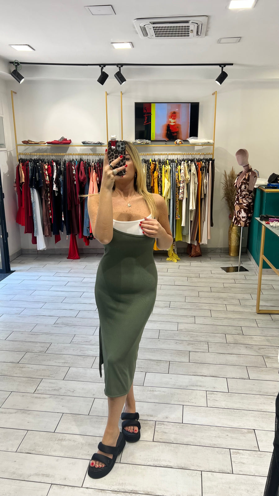 Dress a Costina Verde