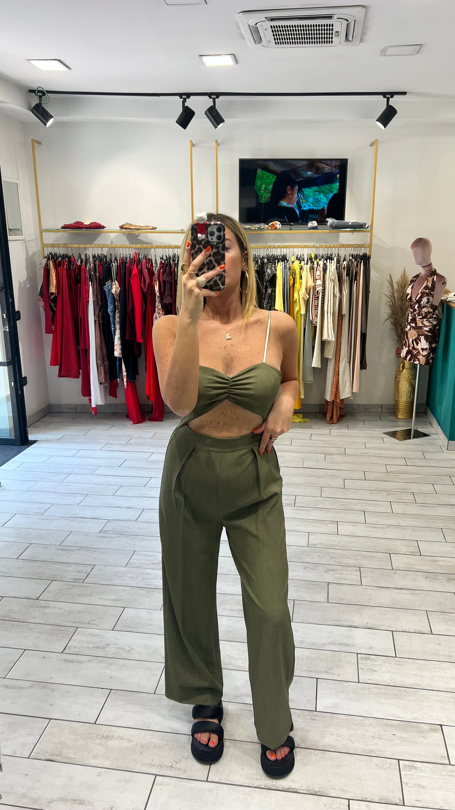 Jumpsuit Stefania Verde