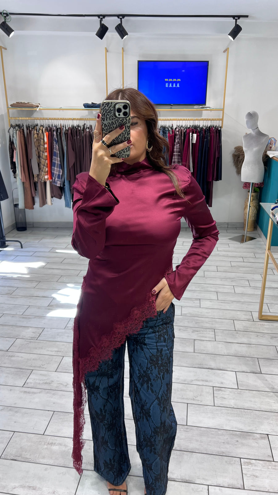 Mini Dress Sirian in raso By Lumina