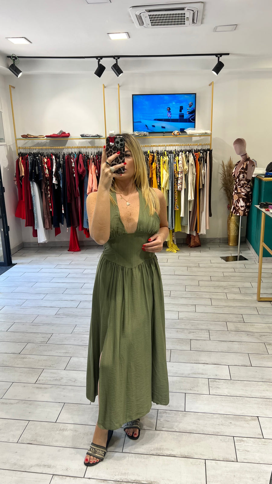 Dress Teresa Verde