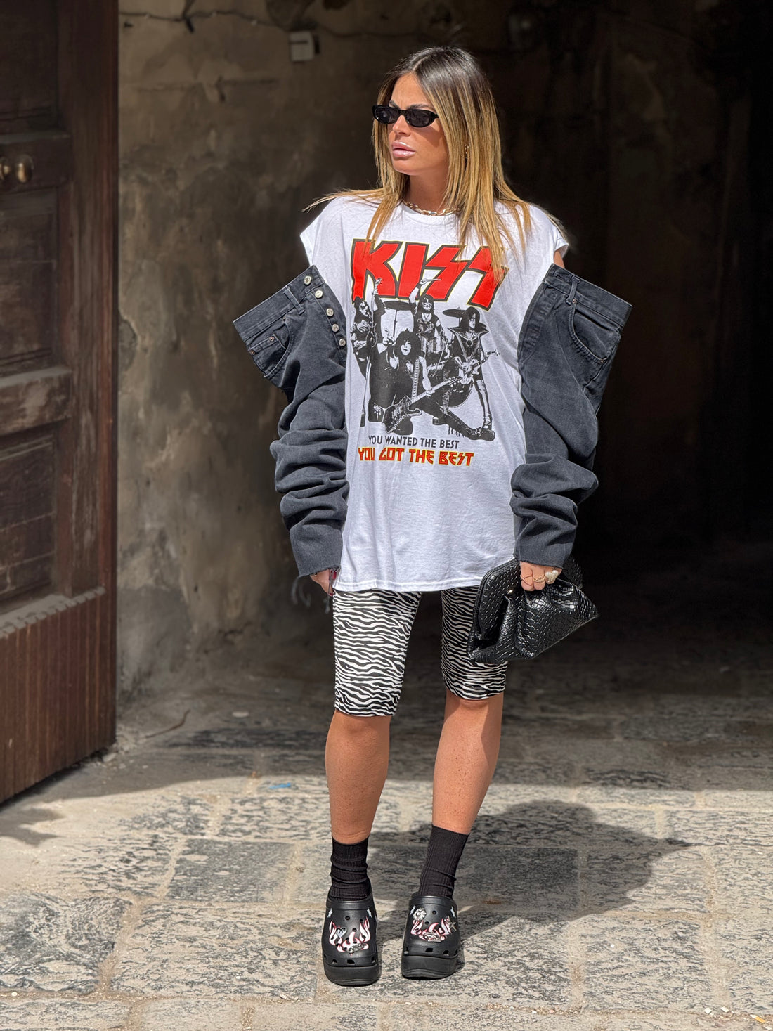 T-Shirt Rock Kiss Got Levi’s