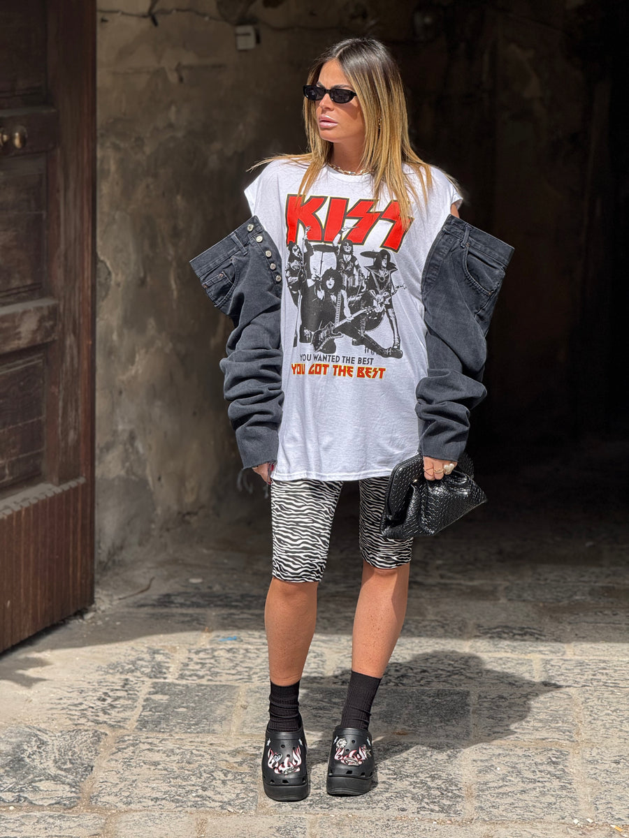 T-Shirt Rock Kiss Got Levi’s