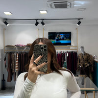 Maglia Carly a girocollo Bianca