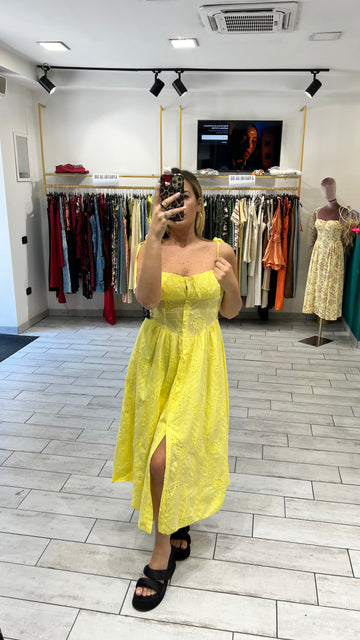 Dress San Gallo Giallo