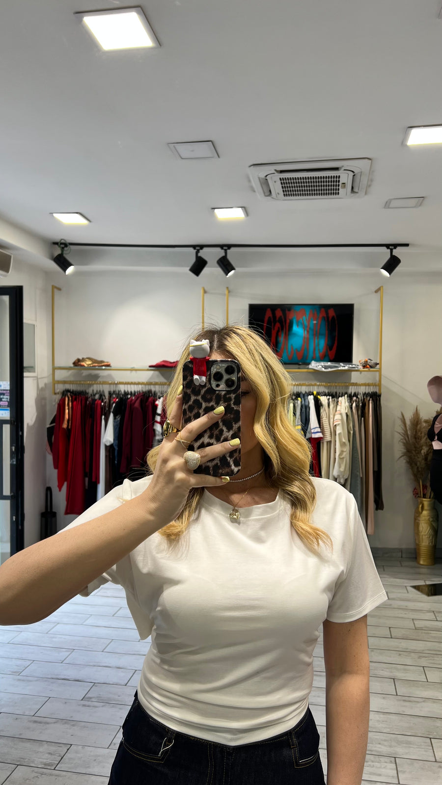 T-Shirt Alaia Bianca