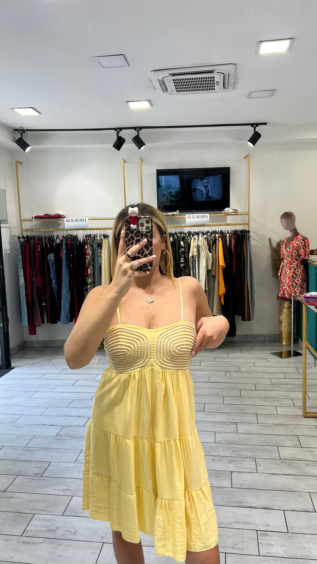 Dress Olga Giallo