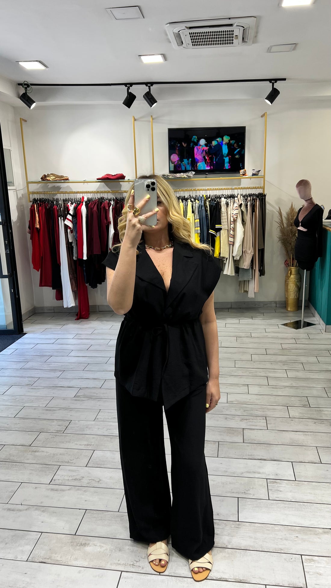 Coordinato Blossom Nero