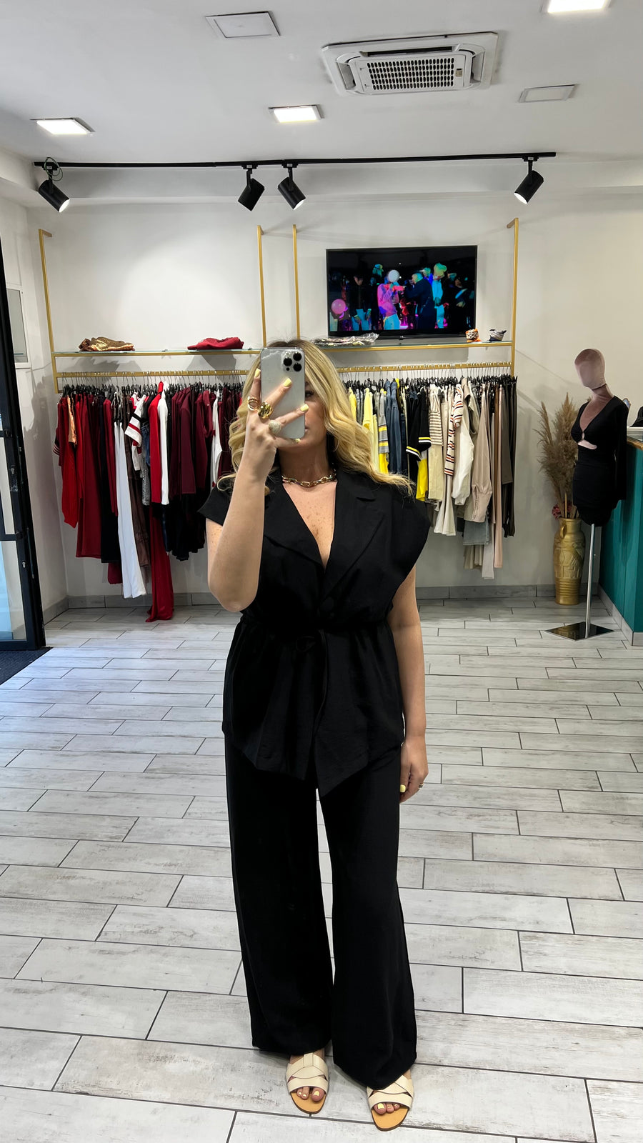 Coordinato Blossom Nero