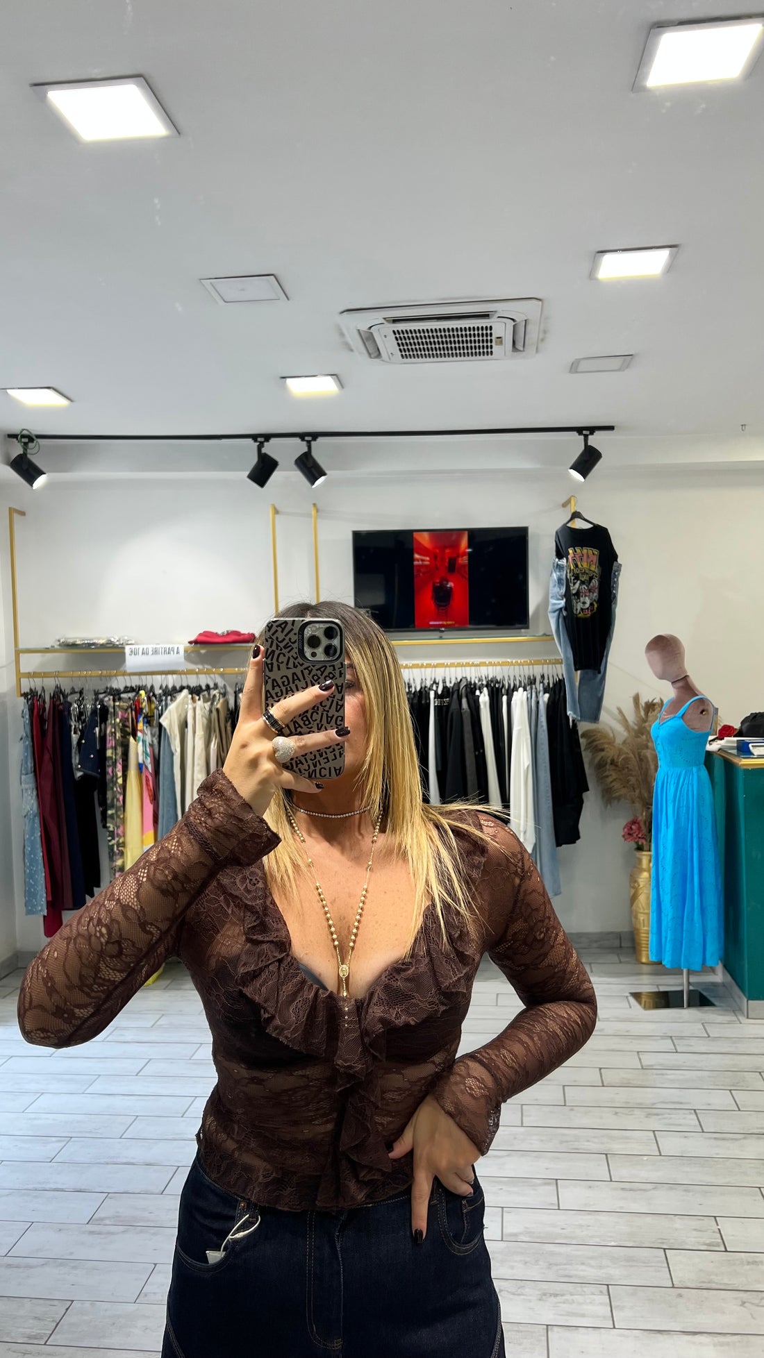 Maglia Praise Marrone